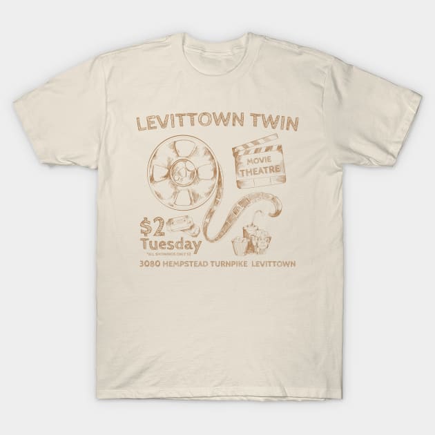 LEVITTOWN TWIN LONG ISLAND NEW YORK T-Shirt by LOCAL51631